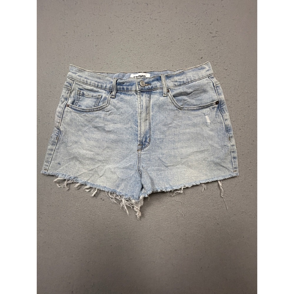 RSQ Vintage High Rise Denim Shorts Light Wash W29 Womens